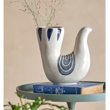Bloomingville - Trudy Vase H:19cm - Hvid