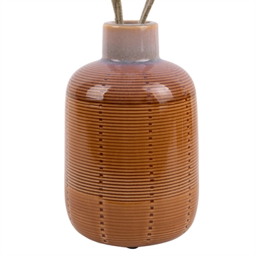 Present Time - Keramik Vase H:18,5cm - Gul 
