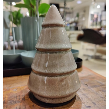 2Have - Keramik Juletræ H:13,5 - Grå