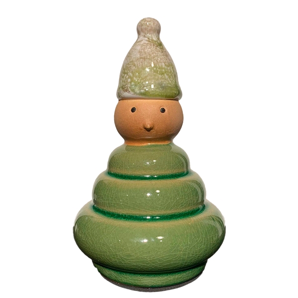 2HAVE - Keramik Nisse H:13cm - Grøn