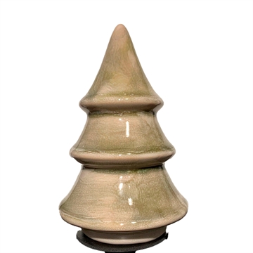 2HAVE - Keramik Juletræ H:13cm - Grå/Grøn