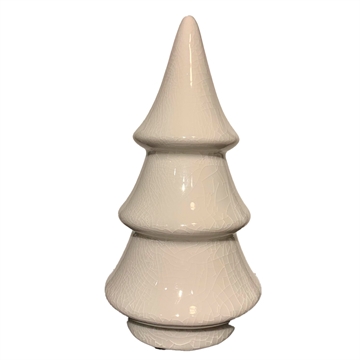2HAVE - Keramik Juletræ H:18cm - Hvid