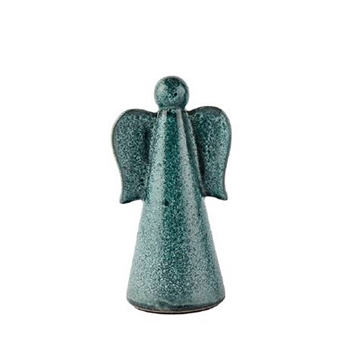 2HAVE - Keramik Engel H:13cm - Blue/Green