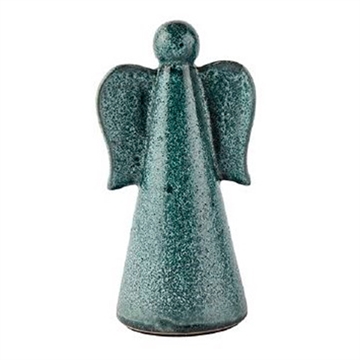 2HAVE - Keramik Engel H:17cm - Blue/Green