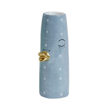 Speedtsberg - Vase, Kylling H:10cm - Blå