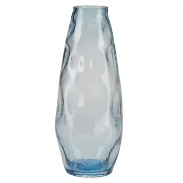 Bahne - Glas Vase H:28cm - Blå