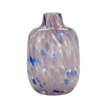 Bahne - Painted Dots Vase H:18cm - Blue/ Purple