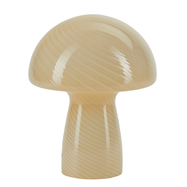 Bahne - Mushroom Lampe Fra Bahne - H:23cm - Yellow