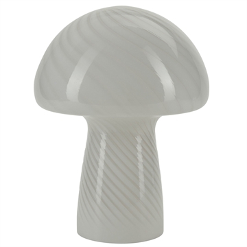 Bahne - Mushroom Lampe H:32cm - White