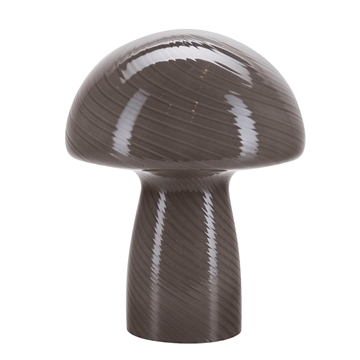 Bahne - Mushroom Lampe H:23cm - Grey