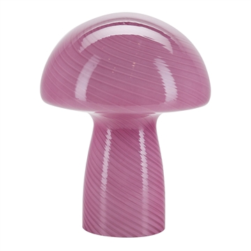 Bahne - Mushroom  Lampe H:23cm - Pink 
