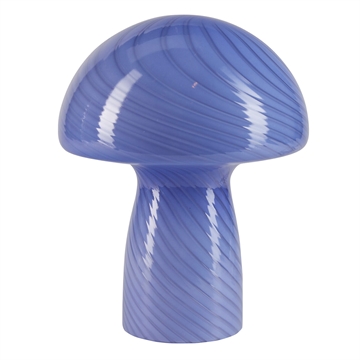 Bahne - Mushroom Lampe Fra Bahne - H:23cm - Blue