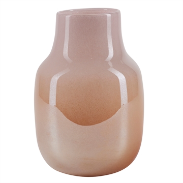 Bahne - Fade Vase H:22,5cm - Rose/Orange
