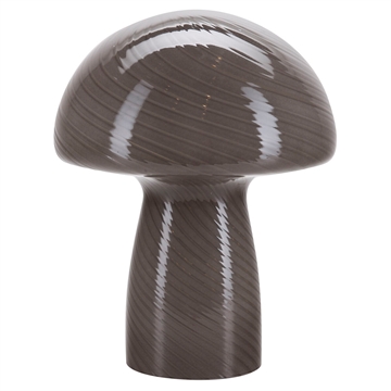 Bahne - Mushroom Lampe H:32cm - Grey