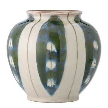Bloomingville - Samiye Vase 21,5cm - Grøn
