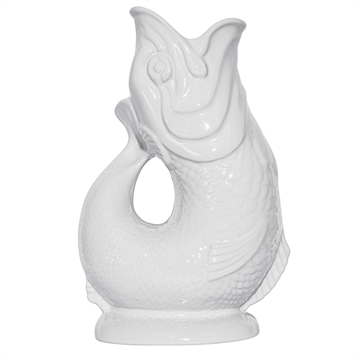 Gluckigluck - Fiske Vase/Kande XL - White