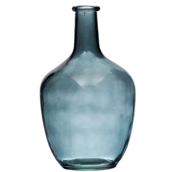 Lauvring - Ballon Vase H:25 cm -  Blå/Grå