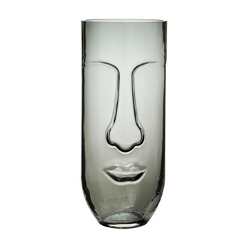 Lauvring - Indi Vase - H:28cm - Grå