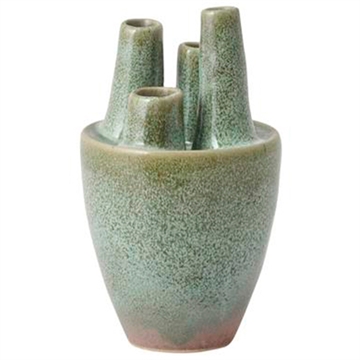 Lauvring - Tila Vase H:18,5cm - Grøn