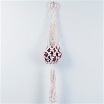 Living By Colours - Macrame Ophæng L:65cm - Offwhite