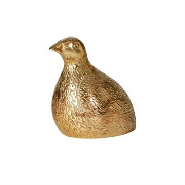Speedtsberg - Figur, Fugl H:10cm - Guld