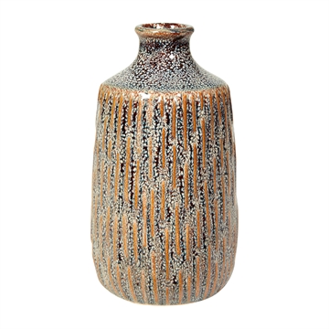 Speedtsberg Keramik Vase H.21cm - Black/Burn