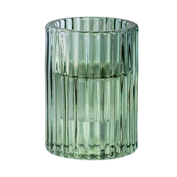 Speedtsberg - Glas Fyrfadsstage H:8cm - Dark Green