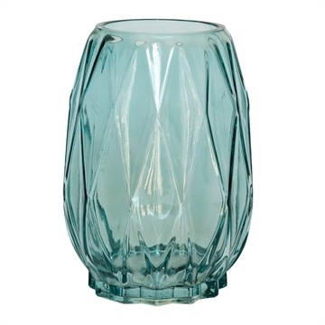 Speedtsberg - Glas Vase H:19cm - Aqua