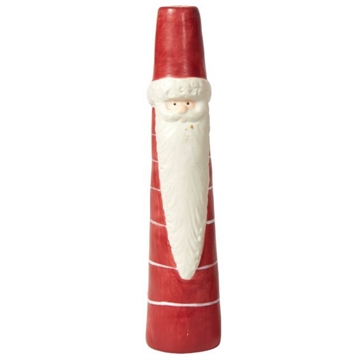 Speedtsberg - Julemand Vase H:18cm - Rød Strib