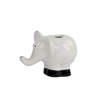 Speedtsberg - Elefant Vase H:7cm - Hvid