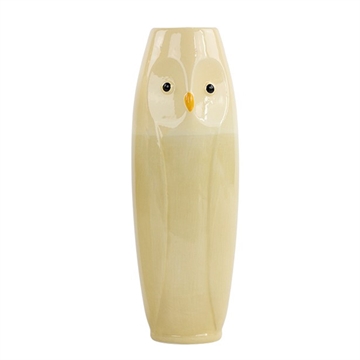 Speedtsberg - Ugle Vase H:17cm - Gul