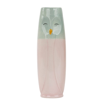 Speedtsberg - Ugle Vase H:16cm - Rosa