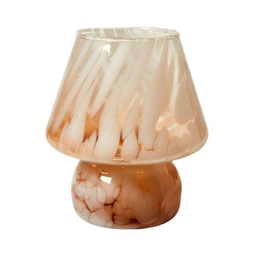 Speedtsberg - Glas Lanterne/Vase H:17cm - Brown