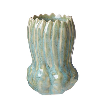 Wikholm Form - Leslie Vase H:10cm - Green